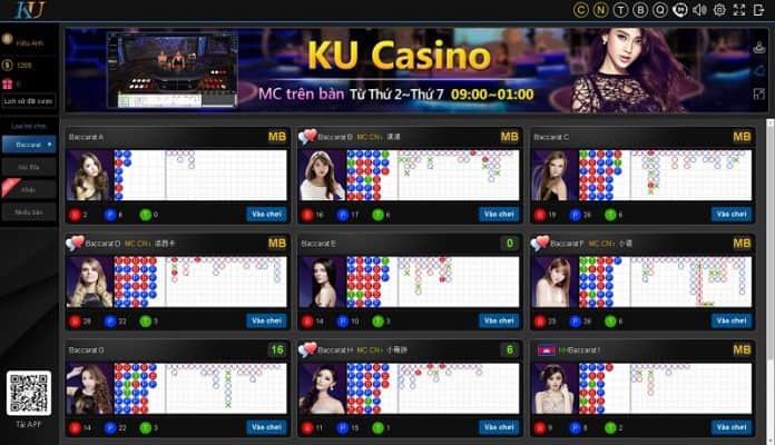 Giới thiệu sảnh KU Casino trong THA7